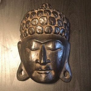 Wooded Buddha Mask